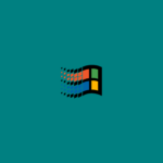 logo windows retro