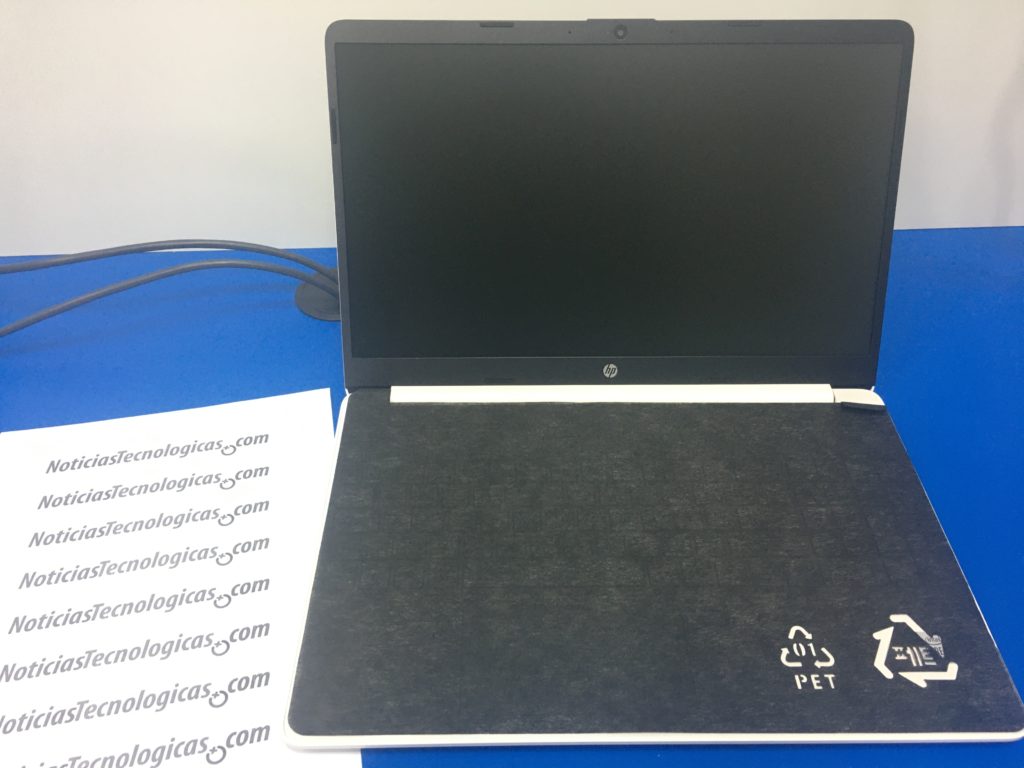 Vista general portatil 15s de HP